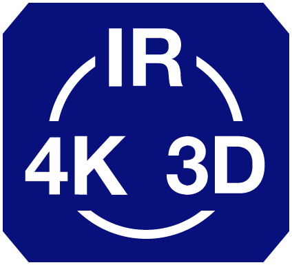 All In One 4k 3d Fi Feature Icon