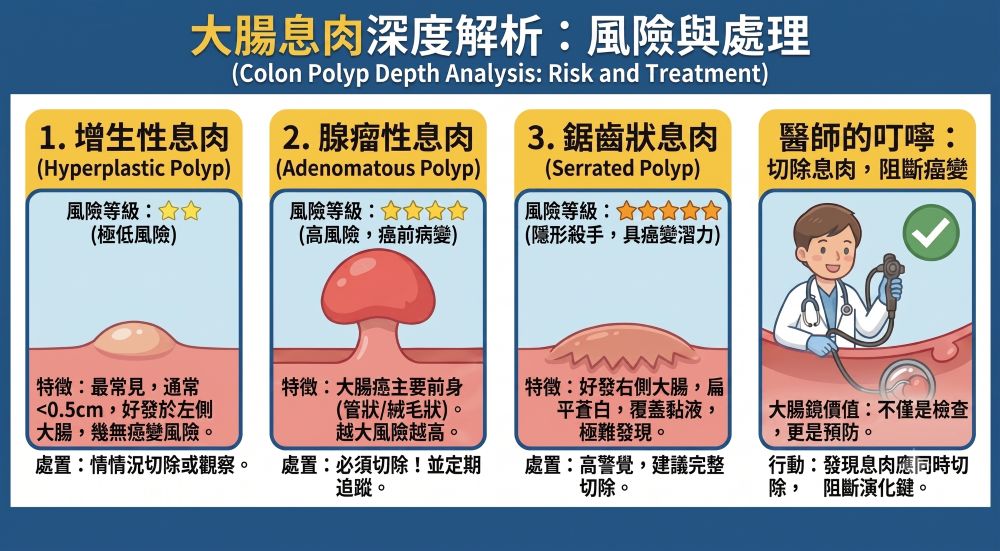 大腸息肉類型